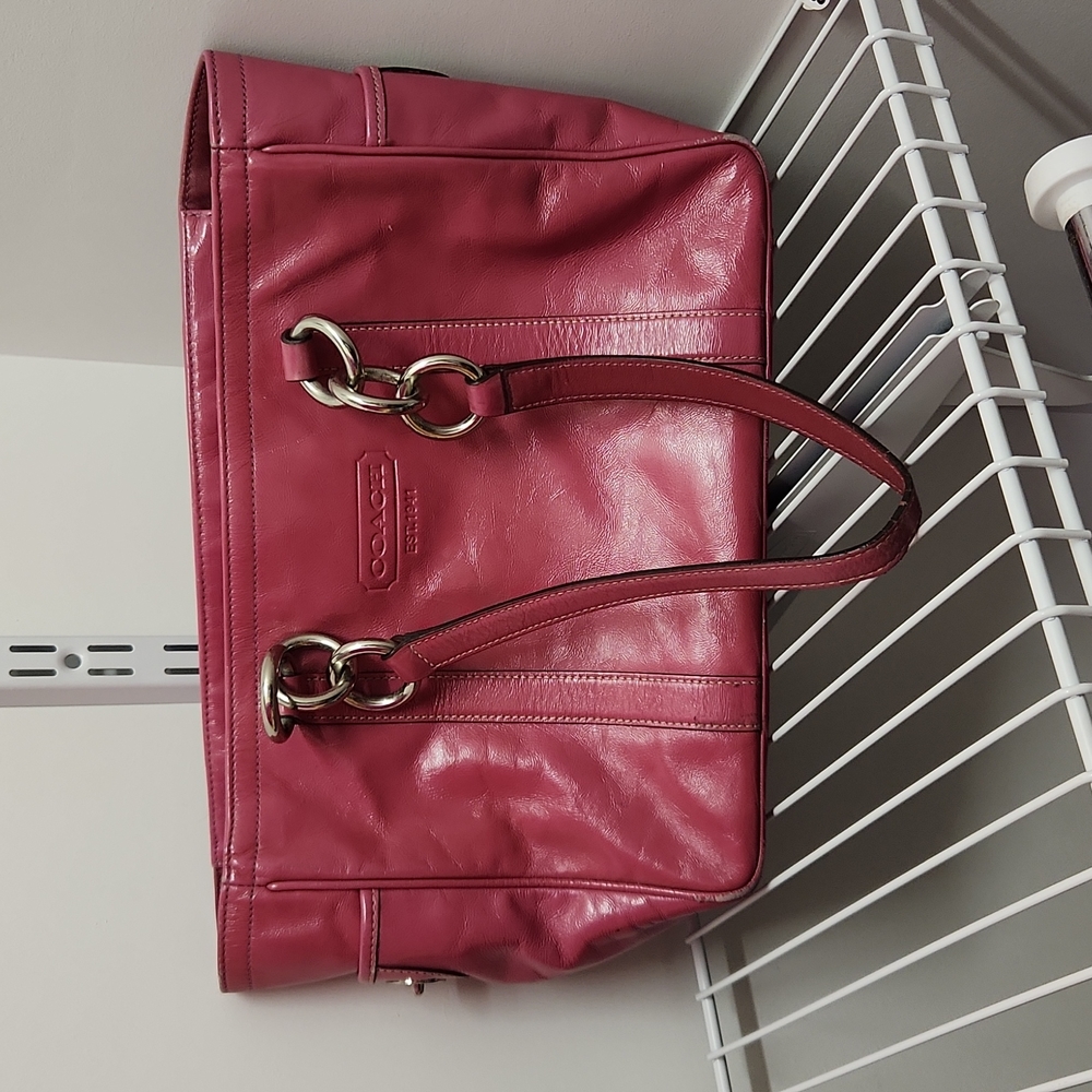 Pink Coach Bag